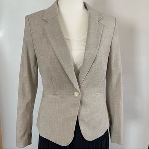 H&M Fitted Grey Blazer Size 8